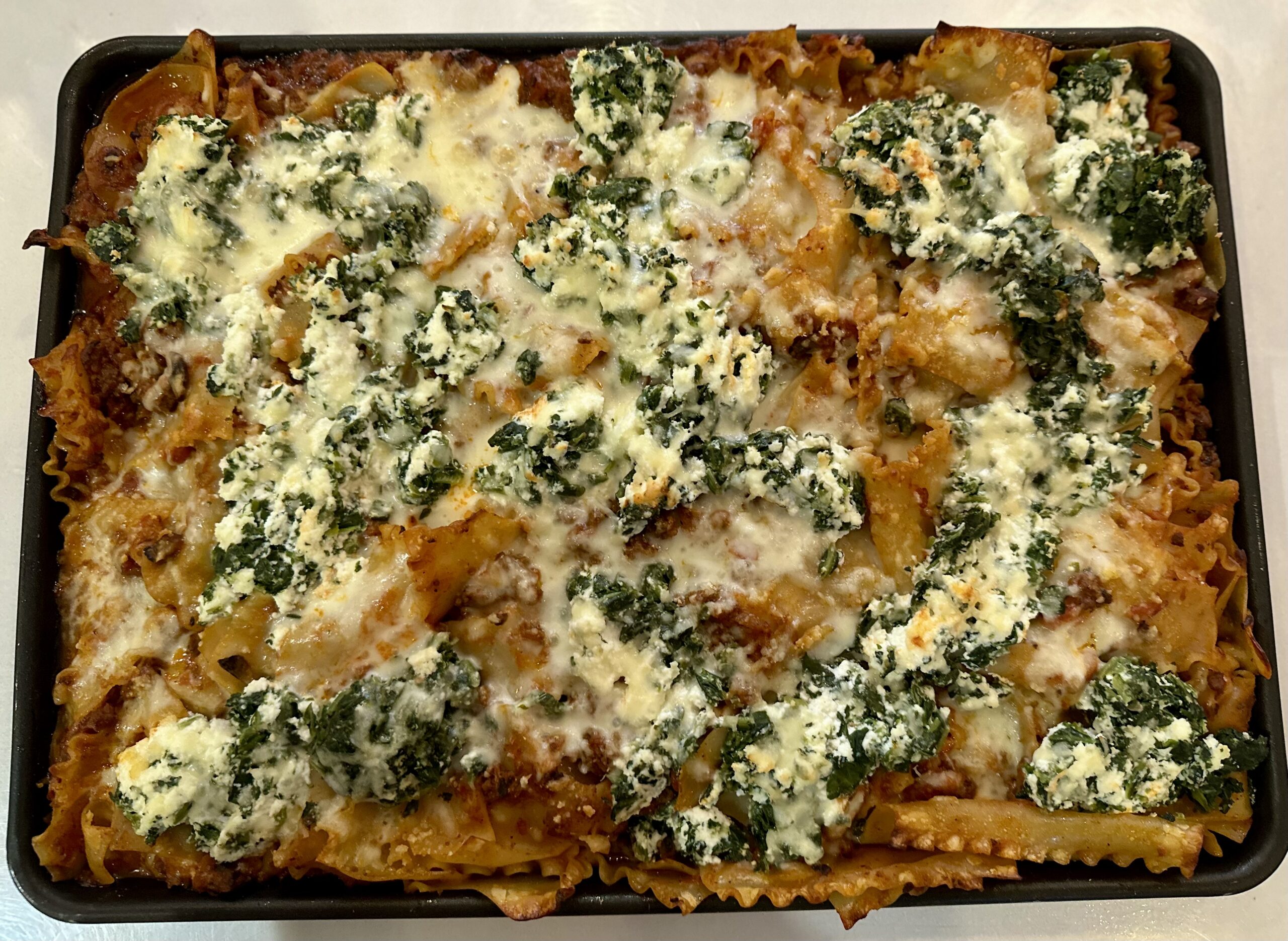 Sheet Pan Lasagne amiofbs.com